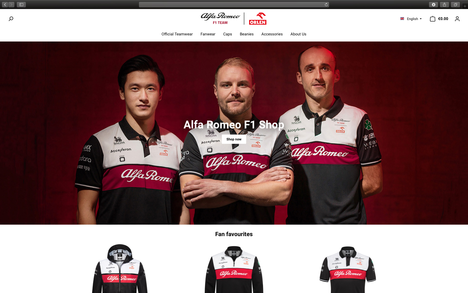 CODE-ZERO Racing | Web Shop