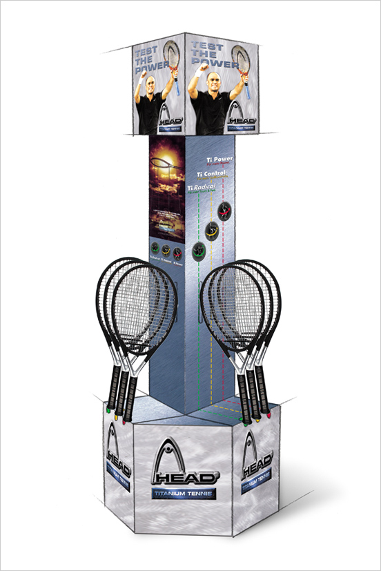 HEAD® | Display In-Store