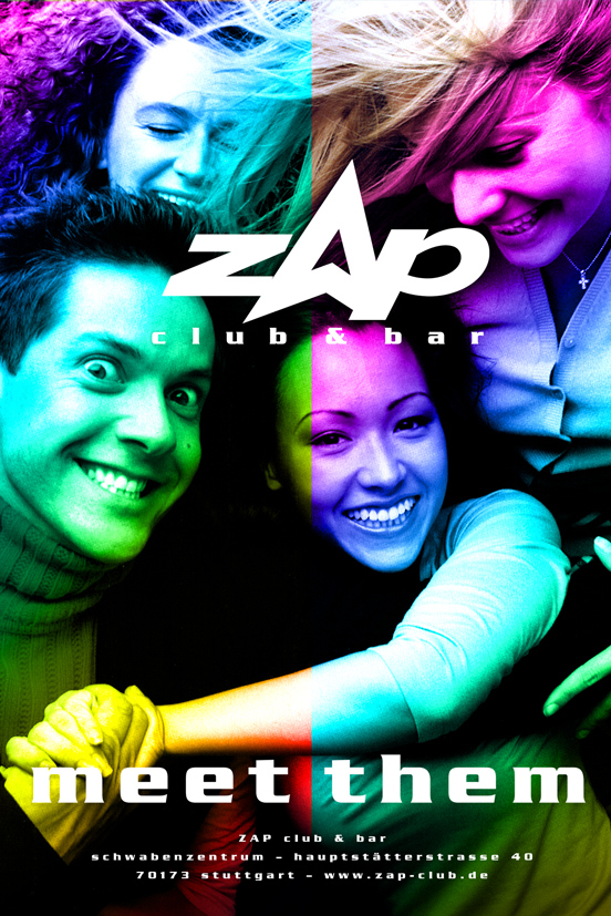 zAp club & bar | Citylight Postere